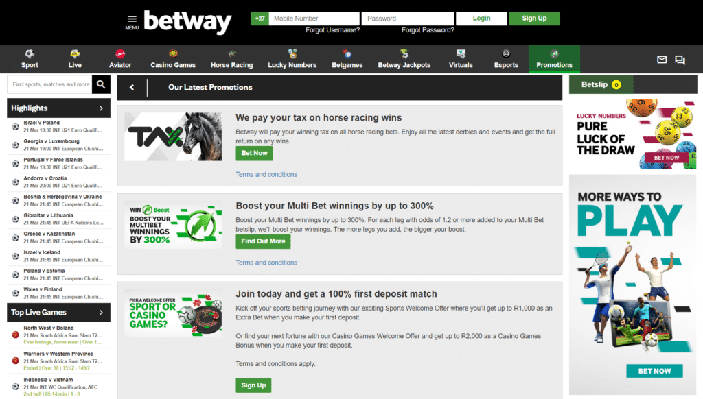 betway-welcome-bonus - Betpower Botswana Information about the Welcome Bonus Offered by Betway Botswana