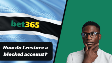 How do I restore a blocked Bet365 account?