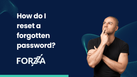 How do I reset a forgotten password on Forzza Casino?