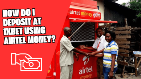 How do I deposit at 1xbet Botswana using Airtel Money?