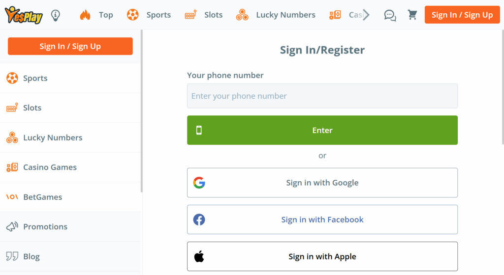 Yesplay register - Betpower Botswana Registration Process in YesPlay